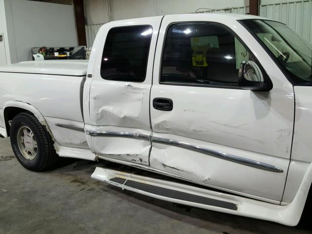 2GTEC19T3X1541865 - 1999 GMC NEW SIERRA WHITE photo 9