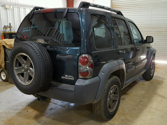 1J4GK38K15W512784 - 2005 JEEP LIBERTY RE GREEN photo 4