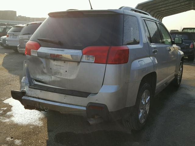 2GKFLTE36E6274778 - 2014 GMC TERRAIN SL SILVER photo 4