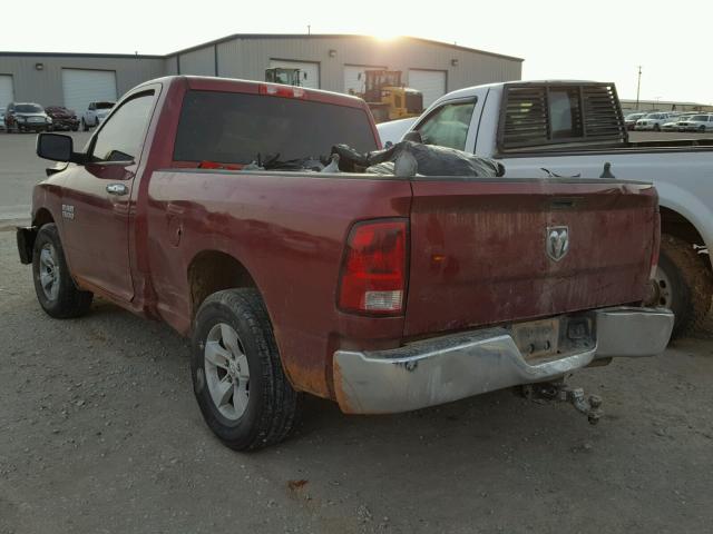 3C6JR6AG3DG583648 - 2013 RAM 1500 ST MAROON photo 3