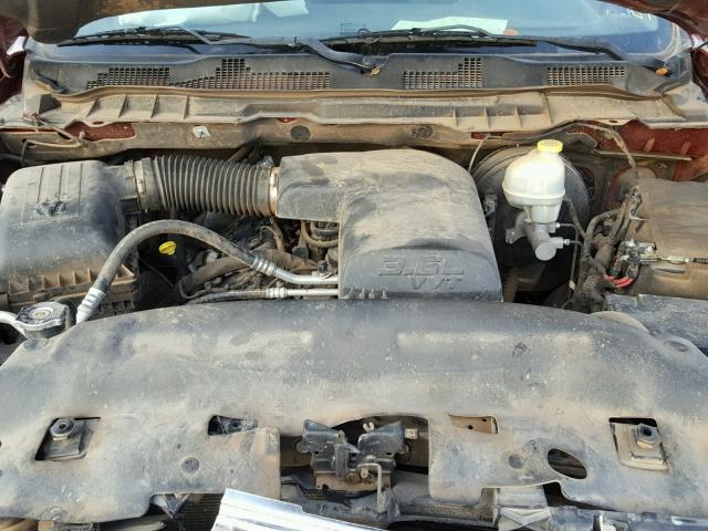 3C6JR6AG3DG583648 - 2013 RAM 1500 ST MAROON photo 7