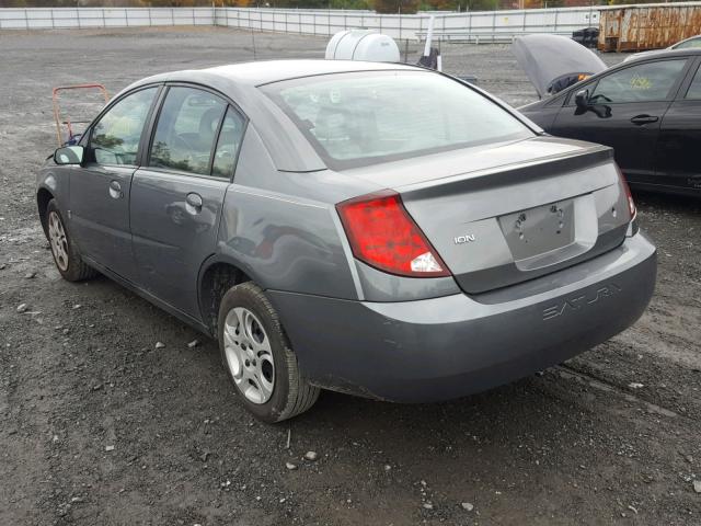 1G8AJ52F64Z213241 - 2004 SATURN ION LEVEL GRAY photo 3