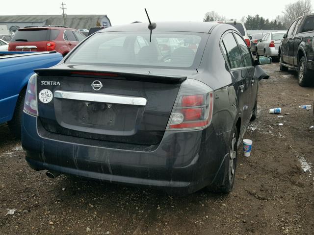 3N1AB6AP1CL637485 - 2012 NISSAN SENTRA 2.0 BLACK photo 4