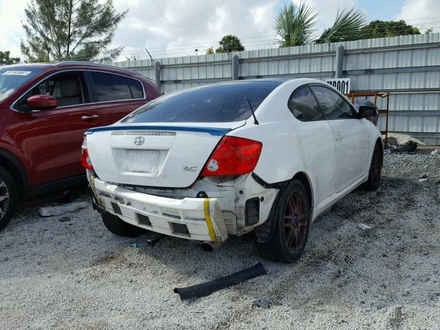 JTKDE177370200143 - 2007 TOYOTA SCION TC 白色 照片 4