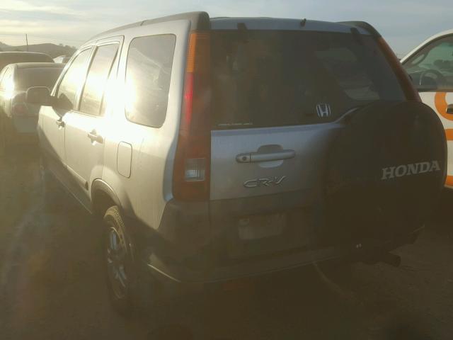JHLRD788X3C043149 - 2003 HONDA CR-V EX SILVER photo 3