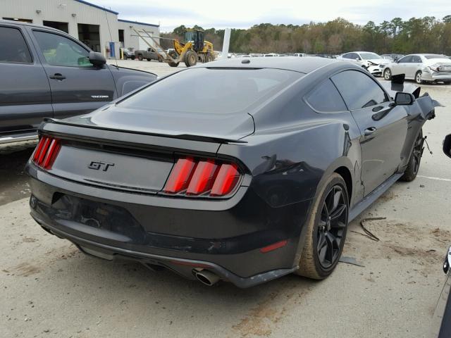 1FA6P8CF0H5289406 - 2017 FORD MUSTANG GT BLACK photo 4