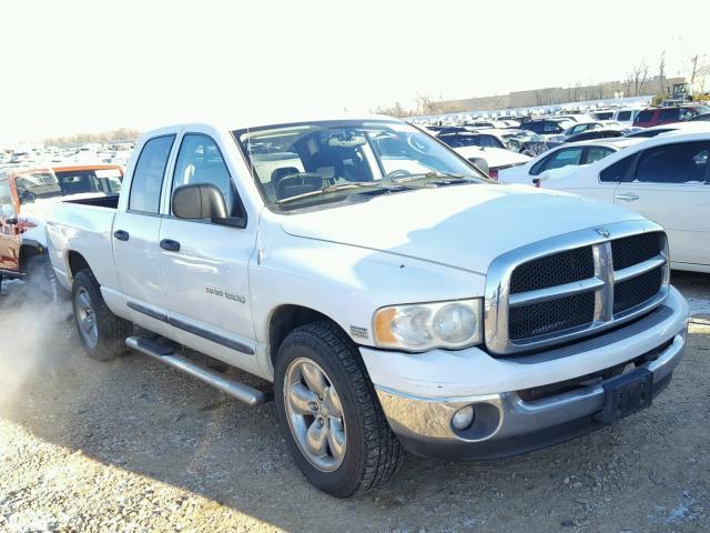 1D7HA18D85J569926 - 2005 DODGE RAM 1500 S WHITE photo 1