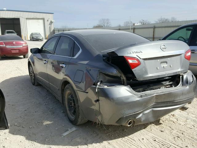 1N4AL3AP5GN346718 - 2016 NISSAN ALTIMA 2.5 GRAY photo 3