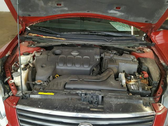 1N4AL21E49N411148 - 2009 NISSAN ALTIMA 2.5 RED photo 7