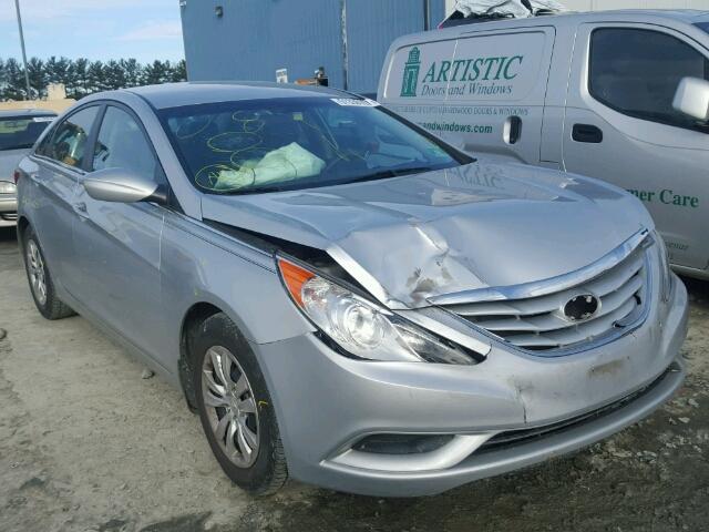 5NPEB4AC6BH181224 - 2011 HYUNDAI SONATA GLS SILVER photo 1