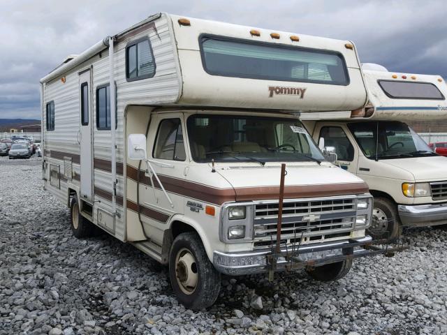 2GBJG31M7G4155181 - 1986 CHEVROLET G30 WHITE photo 1