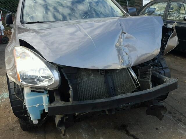 JN8AS5MT4AW506658 - 2010 NISSAN ROGUE S GRAY photo 9