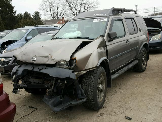 5N1MD28Y44C640059 - 2004 NISSAN XTERRA SE GRAY photo 2