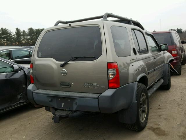 5N1MD28Y44C640059 - 2004 NISSAN XTERRA SE GRAY photo 4