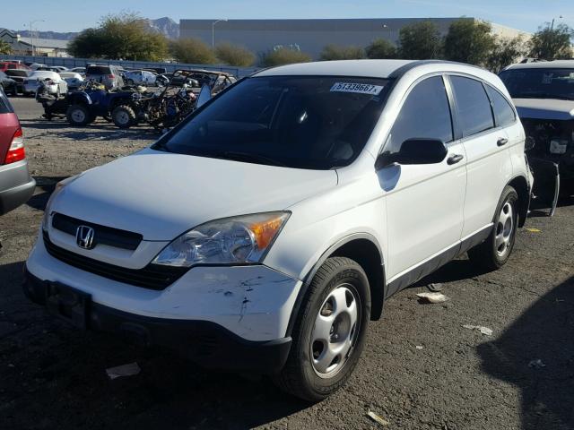 JHLRE383X8C029298 - 2008 HONDA CR-V LX WHITE photo 2