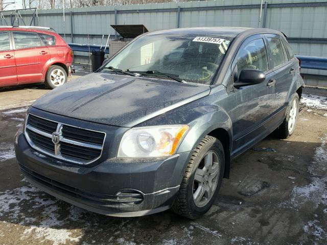 1B3HB48B97D389686 - 2007 DODGE CALIBER SX BLUE photo 2