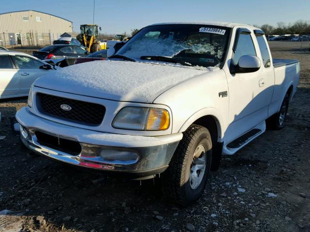 2FTEX08L4VCA67412 - 1997 FORD F150 WHITE photo 2