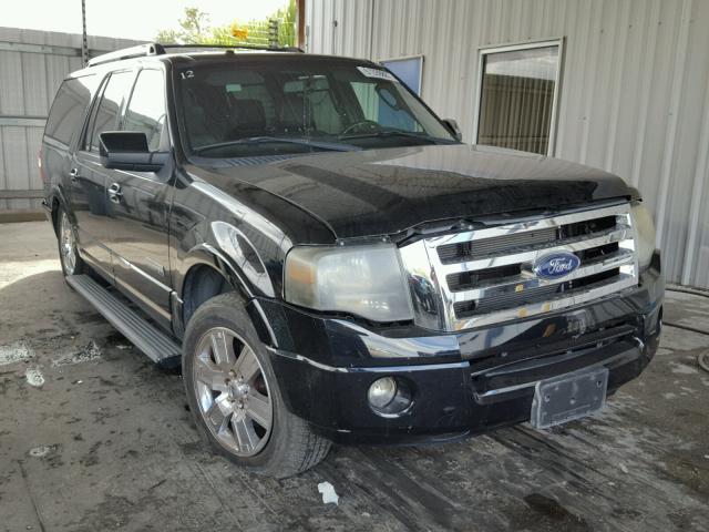 1FMFK19558LA29413 - 2008 FORD EXPEDITION BLACK photo 1