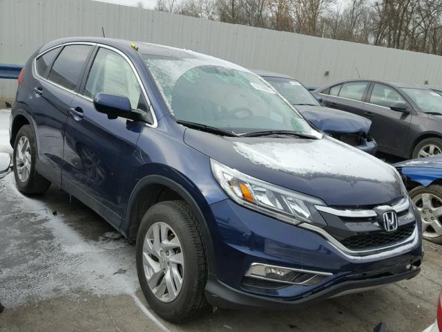 2HKRM4H50FH662238 - 2015 HONDA CR-V EX BLUE photo 1