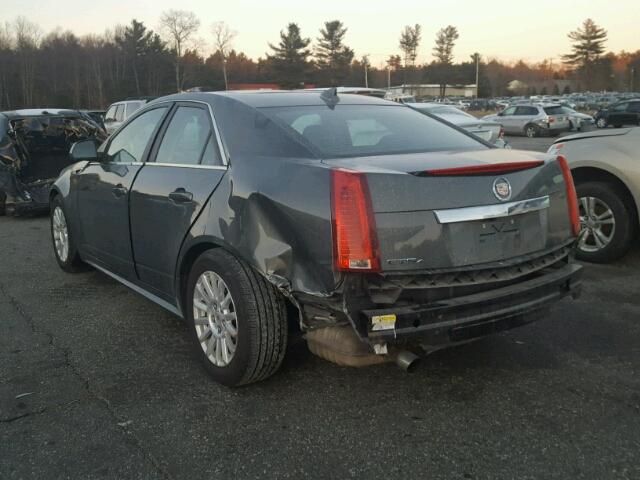 1G6DH5EY9B0164570 - 2011 CADILLAC CTS LUXURY GRAY photo 3