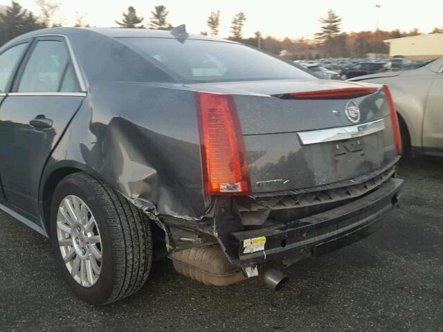 1G6DH5EY9B0164570 - 2011 CADILLAC CTS LUXURY GRAY photo 9