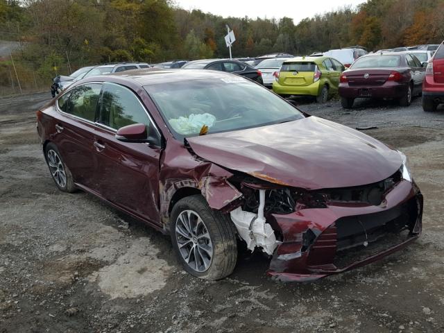 4T1BK1EB2HU259981 - 2017 TOYOTA AVALON XLE BURGUNDY photo 1