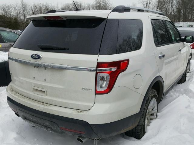 1FMHK8D86BGA63864 - 2011 FORD EXPLORER X WHITE photo 4