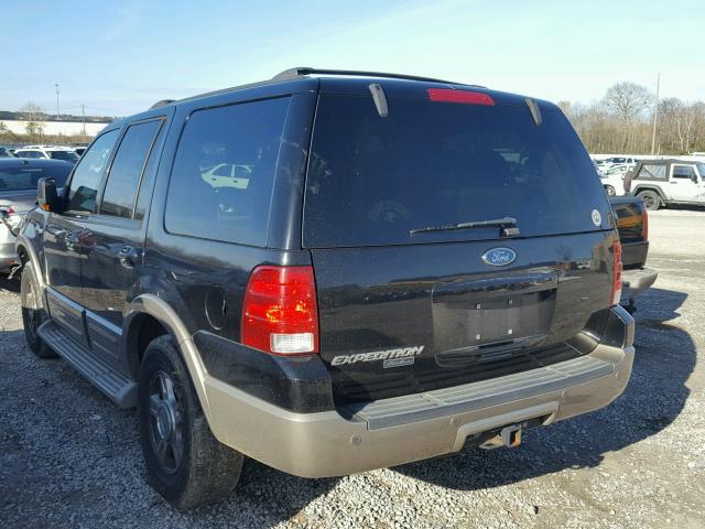 1FMFU17L44LB47832 - 2004 FORD EXPEDITION BLACK photo 3