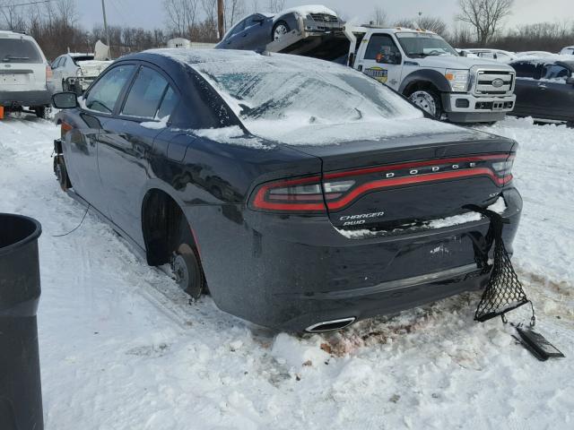 2C3CDXJG5GH282006 - 2016 DODGE CHARGER SX BLACK photo 3