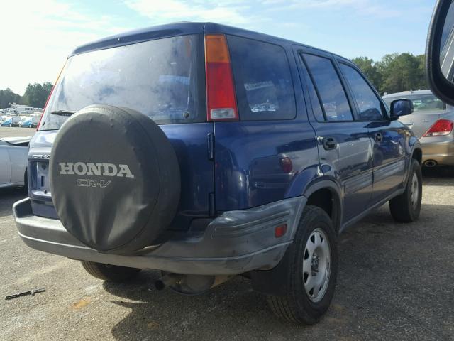 JHLRD2848XC018711 - 1999 HONDA CR-V LX BLUE photo 4