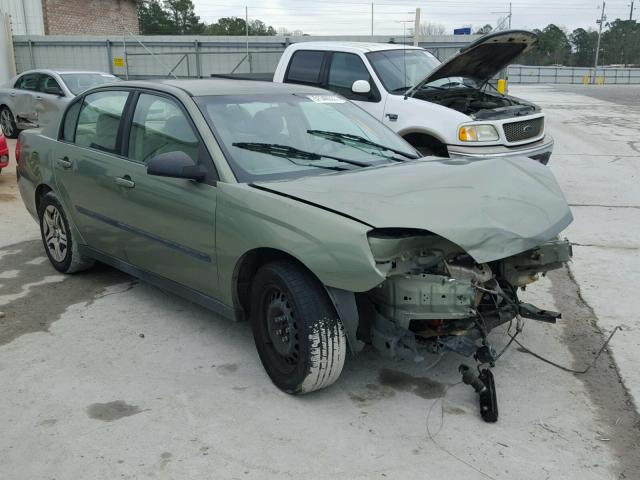 1G1ZS54845F199923 - 2005 CHEVROLET MALIBU GREEN photo 1