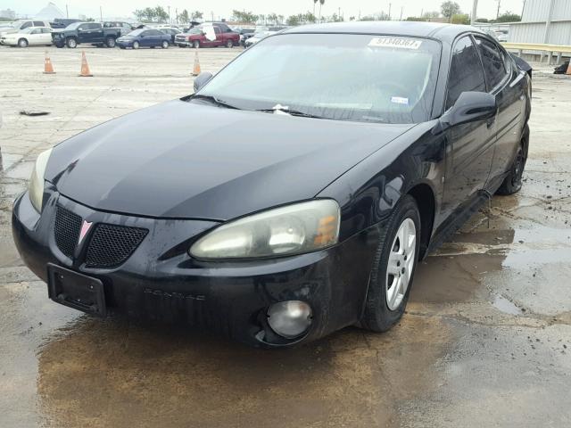 2G2WP552861148718 - 2006 PONTIAC GRAND PRIX BLACK photo 2