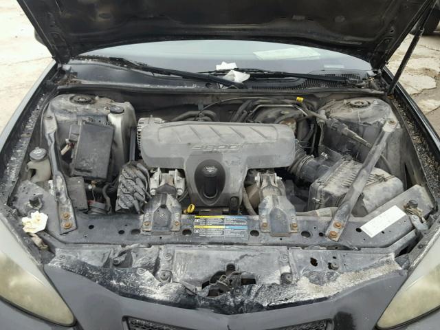 2G2WP552861148718 - 2006 PONTIAC GRAND PRIX BLACK photo 7