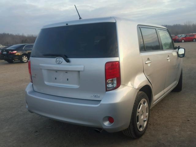 JTLZE4FE1CJ015760 - 2012 TOYOTA SCION XB ვერცხლისფერი ფოტო 4