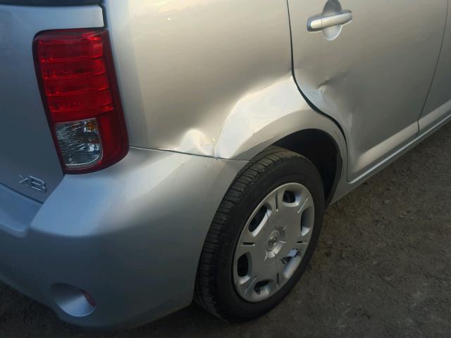 JTLZE4FE1CJ015760 - 2012 TOYOTA SCION XB ვერცხლისფერი ფოტო 9