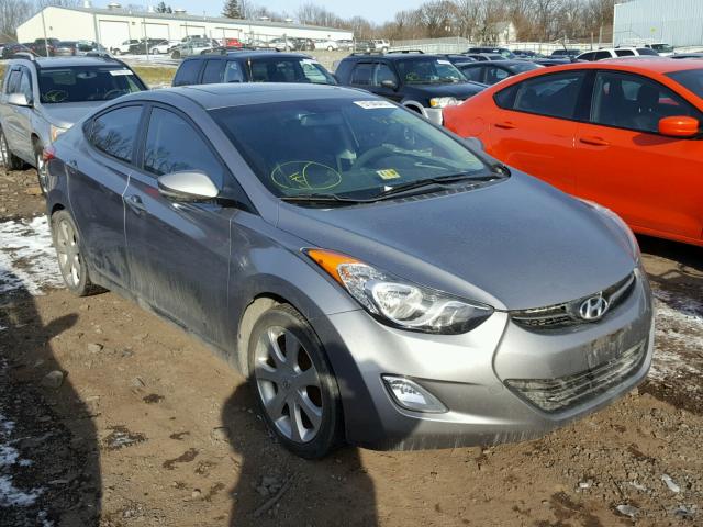 KMHDH4AE3CU259621 - 2012 HYUNDAI ELANTRA GL SILVER photo 1