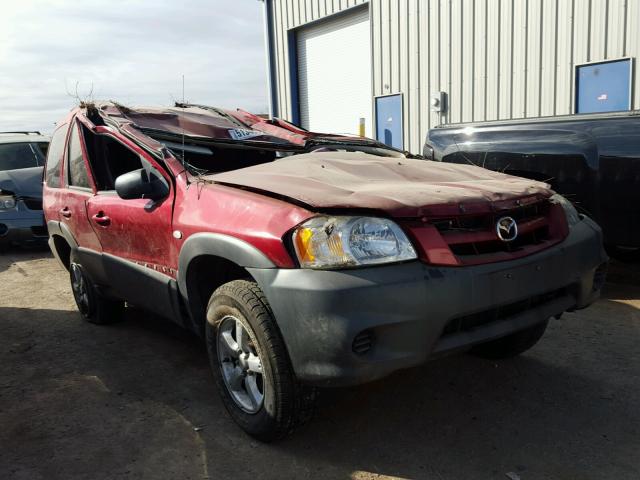 4F2YZ02Z25KM44500 - 2005 MAZDA TRIBUTE I RED photo 1