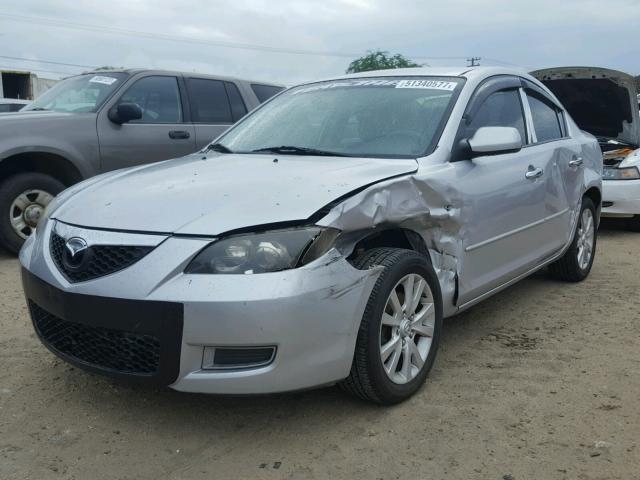 JM1BK12F771661894 - 2007 MAZDA 3 I SILVER photo 2