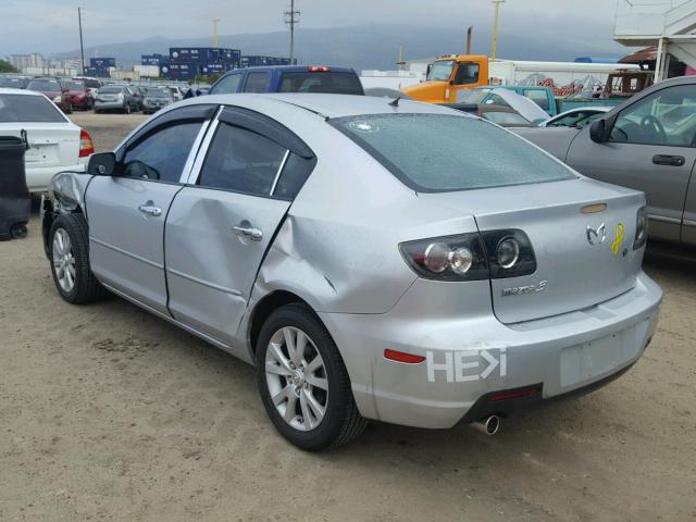 JM1BK12F771661894 - 2007 MAZDA 3 I SILVER photo 3