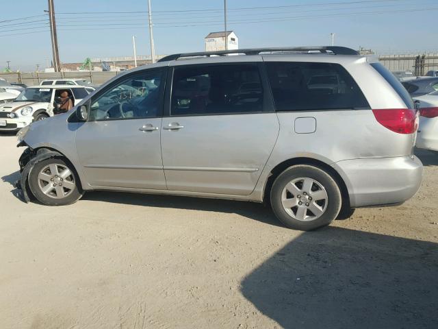 5TDZK23C37S033830 - 2007 TOYOTA SIENNA CE SILVER photo 9