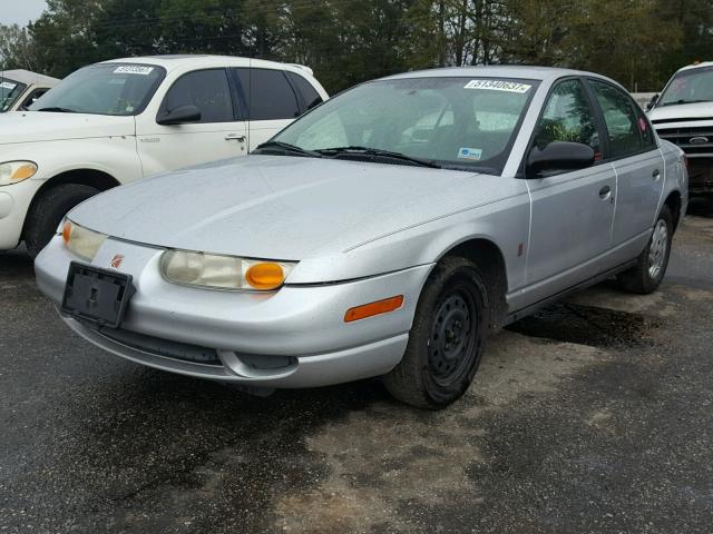 1G8ZF52852Z165833 - 2002 SATURN SL SILVER photo 2