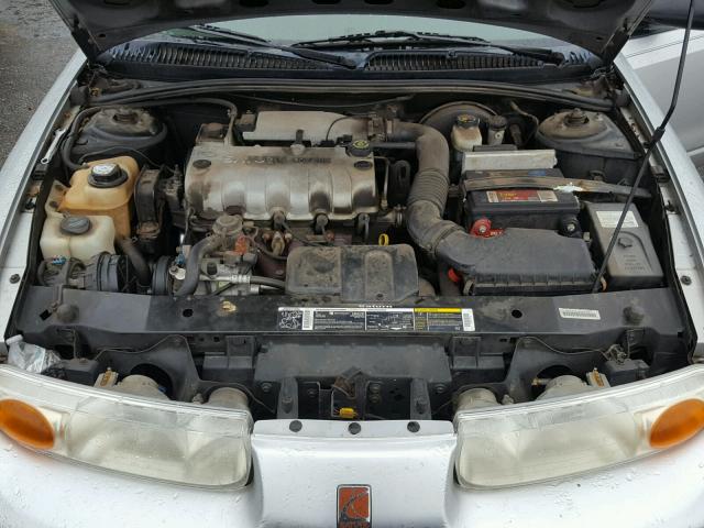 1G8ZF52852Z165833 - 2002 SATURN SL SILVER photo 7