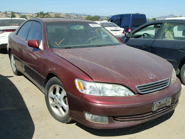 JT8BF28GXY5088895 - 2000 LEXUS ES 300 MAROON photo 1