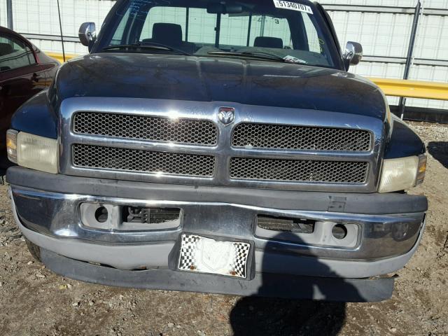 1B7HC16Y4VJ500368 - 1997 DODGE RAM 1500 GREEN photo 7