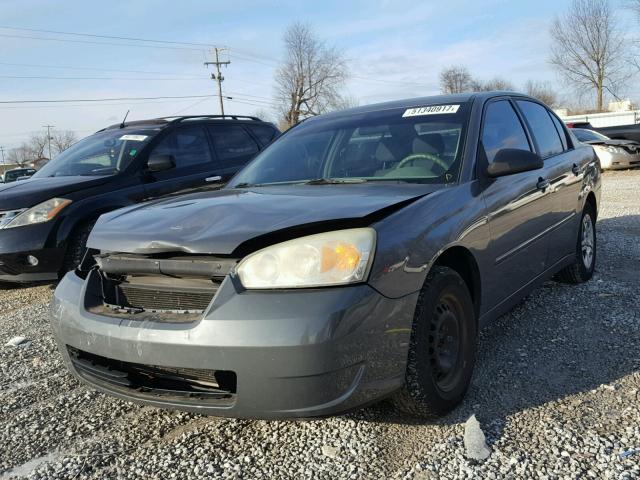 1G1ZS58F87F141714 - 2007 CHEVROLET MALIBU LS GRAY photo 2