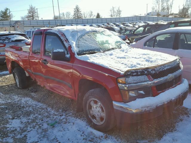 1GCCS199978115058 - 2007 CHEVROLET COLORADO RED photo 1