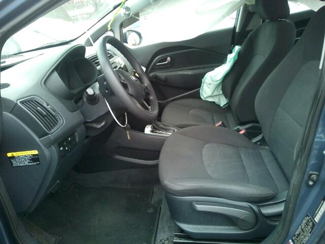 KNADM4A31G6652085 - 2016 KIA RIO LX Կապույտ լուսանկար 5