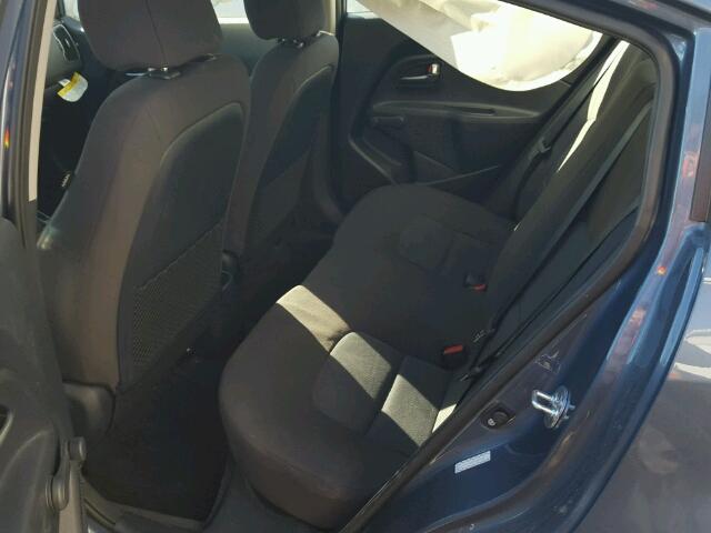 KNADM4A31G6652085 - 2016 KIA RIO LX Կապույտ լուսանկար 6