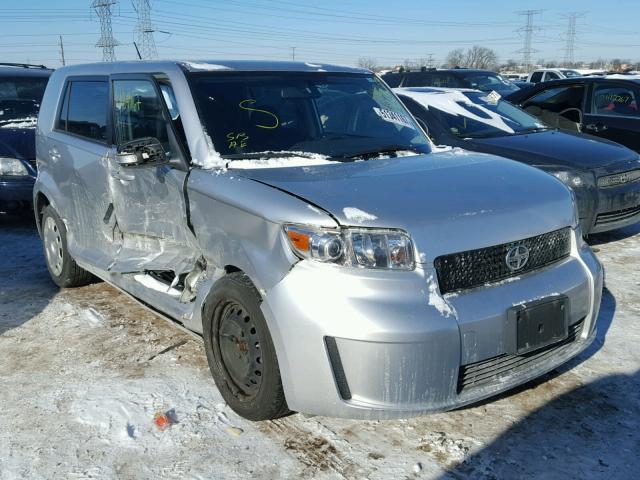 JTLZE4FE4B1139908 - 2011 TOYOTA SCION XB 银色 照片 1