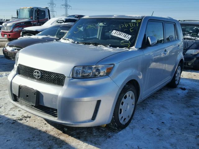 JTLZE4FE4B1139908 - 2011 TOYOTA SCION XB SILVER photo 2